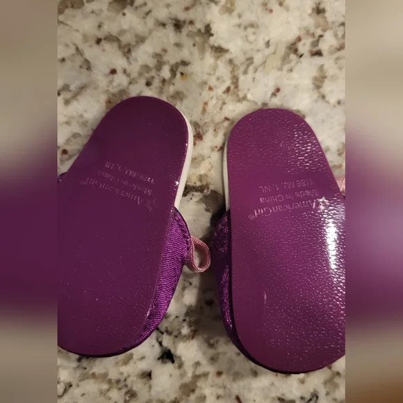 American Girl Shoes and Accessories  Scarf Microscope Coconut Slippers Headband - Picture 11 of 15